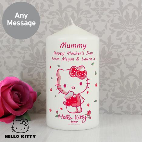 Personalised Hello Kitty Cherry Bloom Candle Extra Image 2